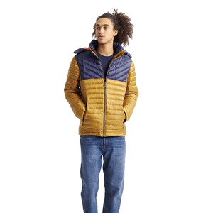 Chaqueta de Invierno Personalizada para Hombre, Chaqueta Acolchada de Lana, Estilo Casual Elegante, Manga Larga, Capucha con Cremallera, Servicio OEM, Impermeable, Impresión Personalizada - Product Image 2