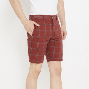 New Model Big Pocket Elastic Waist Half Short Purple Color Shorts Men Shorts Cargo Clothes Shorts - Product Image 2