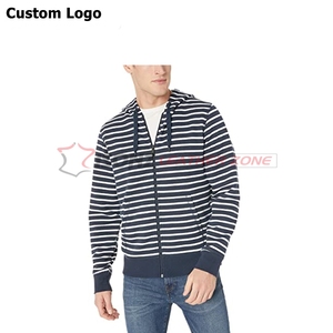 เสื้อฮู้ดซิปขนแกะแท้100% 280 ~ 300กรัมมีซิปด้านข้างดีไซน์ซับในสำหรับเสื้อผ้ายิมกีฬา - Product Image 3