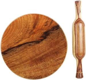 Belan à rouler en bois 60 pièces, rouleau à pâte en bois sheesjambon - Product Image 2