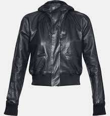 Blouson bombardier en cuir pour femmes, entièrement personnalisé, bon marché, en vente - Product Image 5