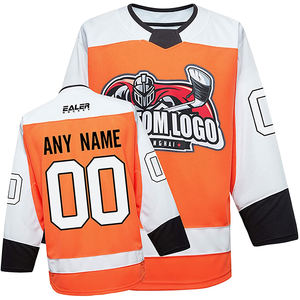 Camisetas de hockey sobre hielo de alta calidad, ropa personalizada de práctica barata, Liga de cerveza, 100% poliéster, sublimación, hockey sobre hielo - Product Image 3