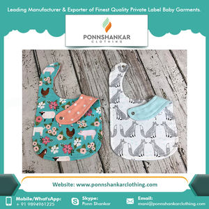 Private Labelling Wholesale Bibs <b>Muslin</b> <b>Baby</b> Bandana Bibs for Sale - Product Image 4