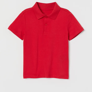 T-shirt automne pour garçons, Polo classique et décontracté en coton, matière OEM, nouvelle collection automne - Product Image 3