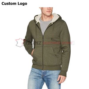 Sudadera holgada Vintage para hombre, personalizada, de alta calidad, ecológica, a prueba de viento, para exteriores, de poliéster/algodón - Product Image 1