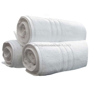 Vente en gros du fabricant, serviettes de bain pour le visage en coton blanc de luxe, ensemble de serviettes 5 étoiles pour hôtel, prêt à être expédié, meilleures ventes - Product Image 6