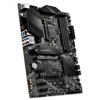 Carte mère de jeu MSI Z490-A PRO d'occasion avec chipset Z490, prise en charge du socket Intel LGA 1200, processeur Intel Core de 10e génération, CPU Z490 MB