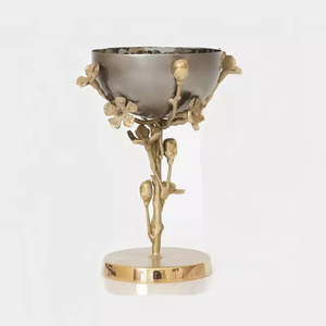 Stylish <b>Incense</b> <b>Burner</b> for Home Hotel Tabletop <b>Incense</b> <b>Holders</b> Customized Logo Modern Design Metal Golden <b>Incense</b> <b>Burner</b> <b>Holders</b> - Product Image 6