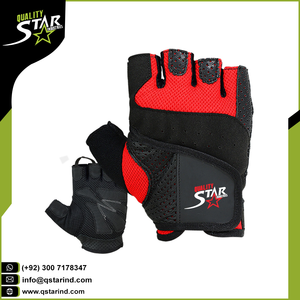 Guantes de levantamiento de pesas para entrenamiento, manoplas de culturismo, fitness, material de cuero de vaca, alta calidad, para gimnasio - Product Image 2