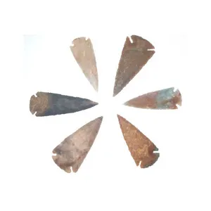 Arrowheads-GEMA Natural para sanación de Reiki y cristal, cristal para curación de Reiki, fabricante de la India, venta al por mayor, 4