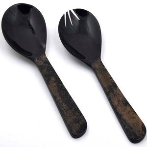 Service de cuillères en corne indien, ensemble de cuillères à corne, faite à la main, meilleure qualité, fabrication directe à prix bas - Product Image 6