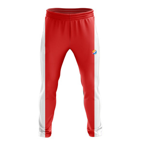 Online Sale Formula1 Industries FI-2205 Unisex Red <b>Cricket</b> Trouser - Product Image 1