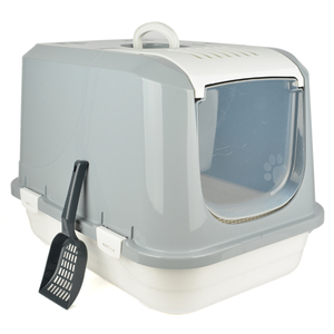 Inodoro de gato de lujo para interior, abatible, mediano - Product Image 6