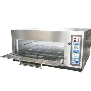 Máquina de cozimento automática de pizza, forno 1, 2, 3 bandejas para pizza, panelas, máquinas de padaria