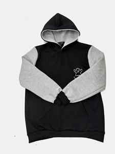 Sudadera con Capucha de Alta Calidad para Hombre, Diseño a Cuadros, 100% Algodón, Felpa, Corte Ajustado, Forrada, Transpirable, de Secado Rápido, Ecológica, Personalizable OEM - Product Image 4