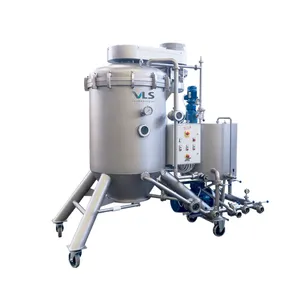 Advanced Technology High Performance Industrial horizontal leaf filter Pressure Leaf Filter Made in Italy - Wine filter system