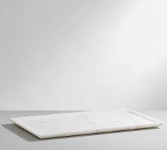 Plateau décoratif en marbre carré pierre, service de service de salle en marbre blanc, plateau de service de salle à manger - Product Image 3