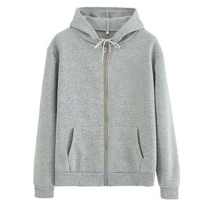 OEM-Sudadera con capucha para mujer, ropa deportiva larga personalizada, con cremallera y bolsillo oculto, de alta calidad - Product Image 3