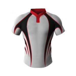 Camiseta de Rugby con descuento de marca, uniformes de fútbol, impresión por sublimación, Jersey de Rugby - Product Image 1
