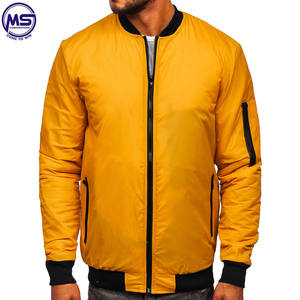 Veste d'hiver décontractée chaude personnalisée coupe-vent d'extérieur imperméable Bomber rembourrée pour hommes - Product Image 5