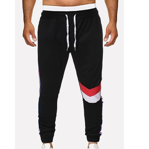 Pantalones de chándal con Panel personalizado para hombre, pantalón de estilo novedoso - Product Image 4