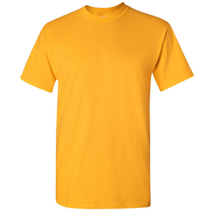 Vente en gros 100% coton T-shirt homme respirant à séchage rapide T-shirt d'été avec impression de logo personnalisé Design uni vierge avec motif uni - Product Image 3
