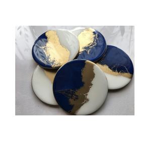 Posavasos de piedra de resina, posavasos de utensilios de cocina y el mejor taza de café y té de color verde para tamaño personalizado, producto de gran oferta - Product Image 5