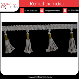 Diseño personalizado de alta calidad, suministro OEM, nueva moda, flecos, borlas - Product Image 2