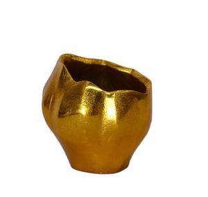 Jarrones Decorativos de Flores Antiguos de Lujo Modernos, Chapados en Oro y Níquel de Primera Calidad, Brillantes y Elegantes, en Oferta - Product Image 6