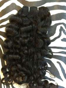 ผมต่อจากอินเดียแบบไม่ผ่านกระบวนการผมเรีมีแบบไม่ผ่านกระบวนการผมหยักศกที่หายาก - Product Image 5