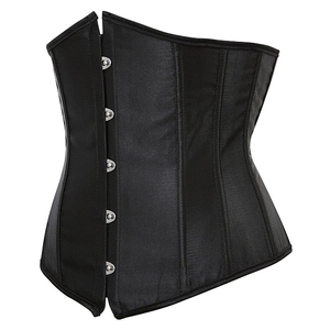 Custom OEM Womens Steampunk Gothic Steel Boned <b>Underbust</b> Waist Training Corsets - Product Image 3