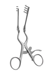 Weitlaner Retractor 3X4 Prongs,ที่สูบลมคมกึ่งคม14ซม. 16.5ซม. 20ซม. 24ซม. สแตนเลสสตีลได้รับการรับรอง CE - Product Image 3