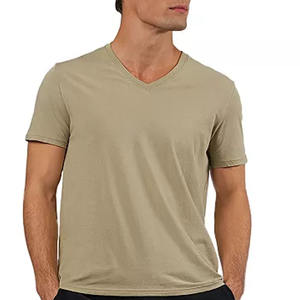 Camisetas personalizadas OEM para hombre, 100% algodón, 200 g/m², 24s, cuello redondo, manga corta, tallas grandes, se realiza envío directo. - Product Image 3