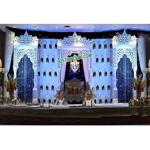 Boda de Bollywood etapa London elegante boda fibra configuración Melbourne Popular Bollywood boda escenario - Product Image 1