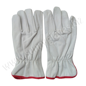 High Quality Classic Durable Cowhide Leather <b>Driver</b> Work <b>Gloves</b> - Product Image 2