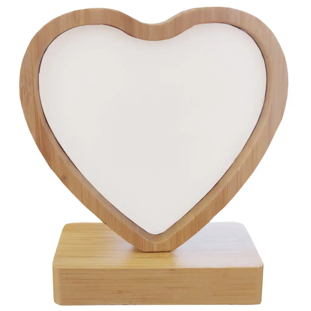 100% Best quality wood & MDF photo frame and heart shape and stand for customized size and cheap price