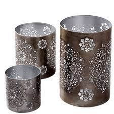 Portavelas votivo de corte de Metal, soporte de vela para Diwali y decoración de iluminación de navidad, regalos de empresa, decoración del hogar - Product Image 2