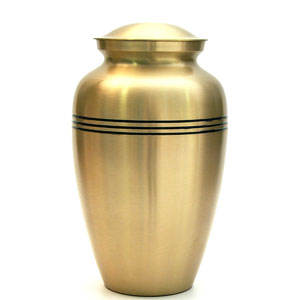 Urna Funeraria de Latón Metálico Duradero, Estilo Americano, Hecha a Mano, Color Personalizable, Urna para Cenizas de Adultos, Decoración Conmemorativa de Sobremesa - Product Image 3