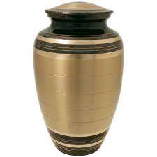 Brass Cremation Urn with Full Carving Best Selling Design <b>for</b> Funerals - Hot Selling Brass <b>Keepsake</b> Adult Urn <b>for</b> Sale - Product Image 4