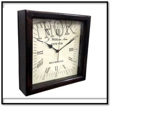 Horloge murale en bois à quartz pour la décoration intérieure Affichage décoratif des chiffres dans le salon Cuisine Salle de bain Chambre Cuisine - Product Image 5