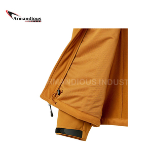 Chaqueta táctica personalizada de alta calidad para hombre, chaqueta de concha suave para exteriores, impermeable, sin capucha - Product Image 6