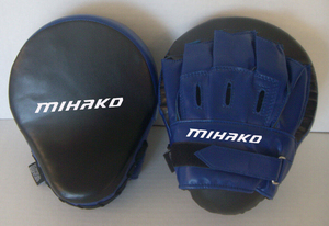 1/6 escala cuero de vaca MMA Muay Thai Kickboxing guantes de entrenamiento Focus Pad punzonado escudo para mano huelga artes marciales boxeo - Product Image 4