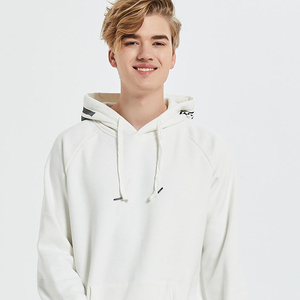 เสื้อสเวตเตอร์สวมหัวสำหรับผู้ชาย, เสื้อสเวตเตอร์คอตตอน100% มีซิปลายถนนทึบสไตล์ฤดูหนาวสำหรับฤดูใบไม้ร่วง - Product Image 1