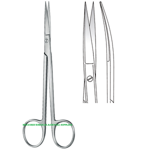 CISEAUX D'OPÉRATION JOSEPH FINE POINT COURBE 14CM Instruments Chirurgicaux Fabricant et Exportateur - Product Image 6