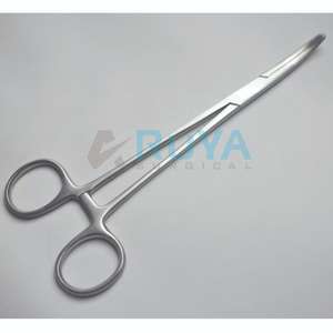 Forceps hemostáticos quirúrgicos dentales, pinzas de Crile de 6 pulgadas para Artery médicas, curvadas y rectas de acero inoxidable, CE ISO - Product Image 2