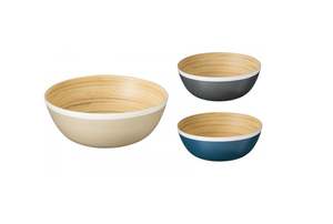 Bol en bambou tourné en matériau naturel haut de gamme fait à la main, aspect élégant et écologique, du Vietnam, fabriqué au Vietnam par Eco2go - Product Image 5