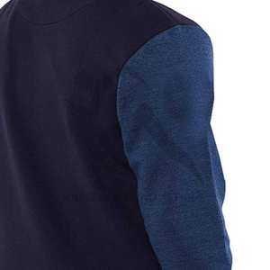 RMI personnalisé hommes grande taille Letterman vestes avec col montant OEM broderie patchs enduit traitement - Product Image 6