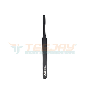 Pinza para recoger monedas de reloj, accesorio negro mate de 12cm, con punta de PVC para manejo sensible, nuevo - Product Image 1