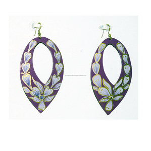 2025 ciudad de Nueva York básico pequeño logotipo ovalado turquesa redondo aro pendientes oro metal hueco redondo verde cobre turquesa mujeres - Product Image 6