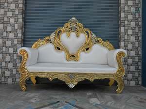 ชุดโซฟางานแต่งงานอินเดียโรแมนติกแบบโมเดิร์นสไตล์เรียบง่ายคลาสสิกสำหรับงานแต่งงานและโอกาสพิเศษ - Product Image 3